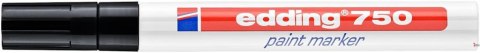Marker lakierowy 2-4mm 750 czarny EDDING końcówka okrągła