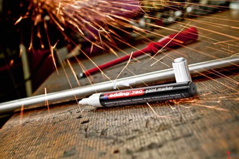 Marker lakierowy okrągła końcówka 2-3 mm niebieski Edding 790/003/N Marker lakierowy okrągła końcówka 2-3 mm niebieski Edding 790/003/N