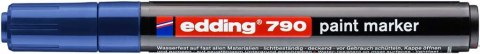 Marker lakierowy okrągła końcówka 2-3 mm niebieski Edding 790/003/N Marker lakierowy okrągła końcówka 2-3 mm niebieski Edding 790/003/N