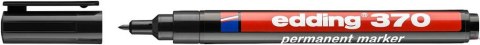 Marker niezmyw.370 okr.czarny EDDING 1mm