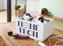 Marker permanentny ścięta końcówka 4-12 mm niebieski Edding 390/003/N