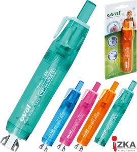 Korektor w taśmie + gratis wkład OVAL QJR-506 CLICK, biały, 5 mm x 6 m 160-2000 Korektor w taśmie + gratis wkład OVAL QJR-506 CLICK, biały, 5 mm x 6 m 160-2000