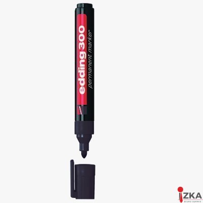 Foliopis 300-1 czarny EDDING końcówka okrągła