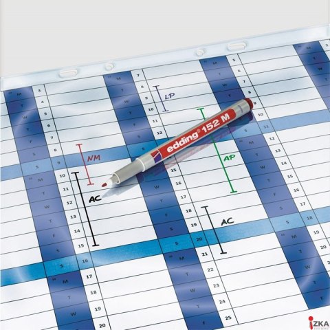 Marker OHP 152 M EDDING czarny zmywalny