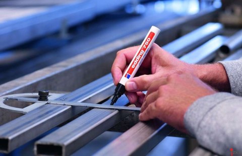 Marker lakierowy 2-4mm 750 niebieski i EDDING końcówka okrągła