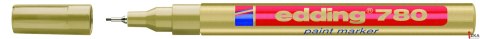 Marker olej.780 0.8 złoty EDIN EDDING okrągła końcówka