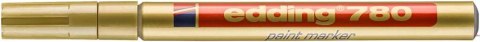 Marker olej.780 0.8 złoty EDIN EDDING okrągła końcówka