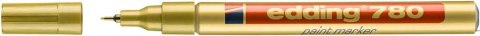 Marker olej.780 0.8 złoty EDIN EDDING okrągła końcówka