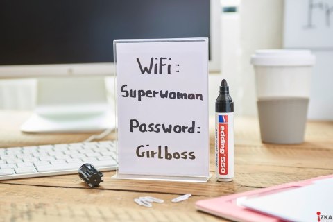 Marker permanentny okrągła końcówka 3-4 mm czarny Edding 550/001/C