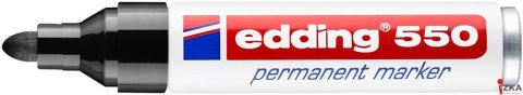 Marker permanentny okrągła końcówka 3-4 mm czarny Edding 550/001/C