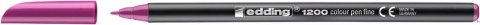 Pisak artystyczny 0,5-1 mm czerwono-fioletowy Edding 1200/020/CZF