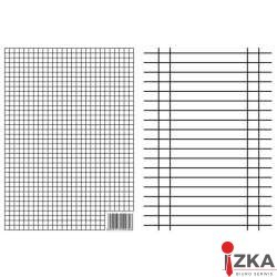 Nowy indeks li 0061035 Liniuszek A5 170g Interdruk