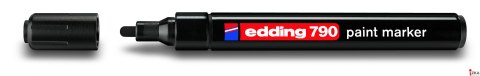 Marker EDDING 790 czarny 2-4mm