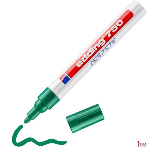 Marker lakierowy 2-4mm 750 zielony EDDING końcówka okrągła