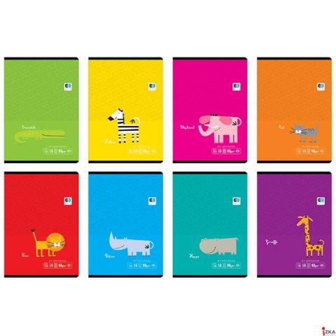 Zeszyt A5 16k. kratka B&B 90g INTERDRUK