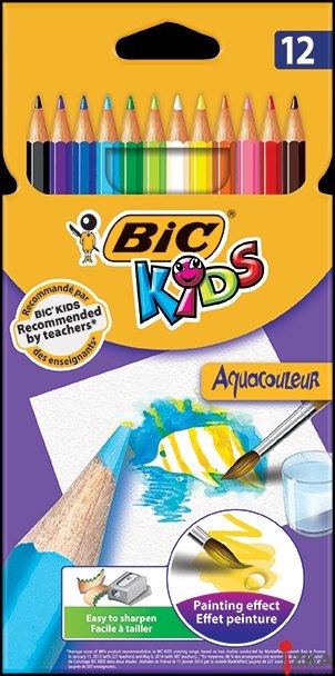 Kredki ołówkowe BIC Kids Aquacouleur 8575614