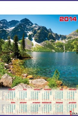 Kalendarz Plakatowy B-1, P07 - MORZE 2024 TELEGRAPH