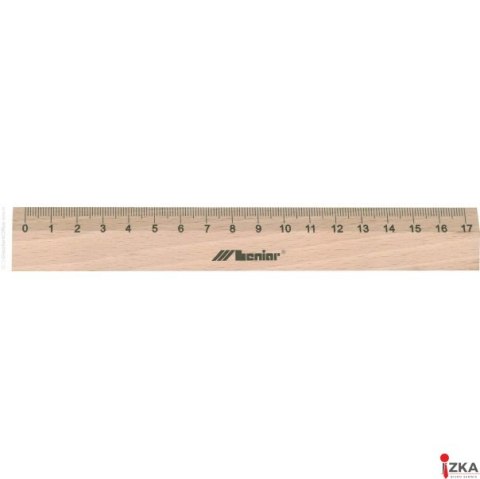 Linijka drewniana 17cm 30060 LENIAR