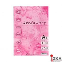 Papier kredowy A4 250g (100 arkuszy) KRESKA