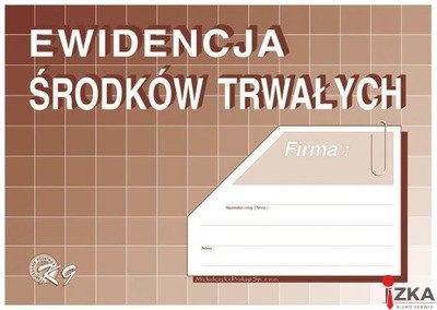 K09 Ewidencja środków trwa.A4 MICHALCZYK I PROKOP