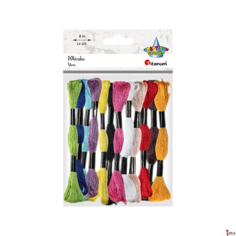 Mulina CRAFT FUN 12 kolorów TITANUM 390743