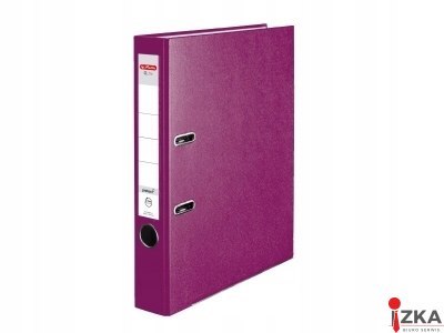 Segregator Q.FILE A4, 5 cm, PP jagodowy 300004845 HERLITZ
