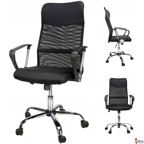 Fotel biurowy CORFU 2 czarny 23023631-05