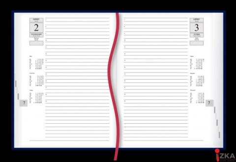 Kalendarz Asystent ALASKA A5 2026 - czarny Michalczyk i Prokop T-237A-V