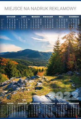 Kalendarz Plakatowy B-1, P04 -STRUMIEŃ 2024 TELEGRAPH