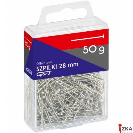 Szpilki 50g, plastikowe opakowanie GRAND 110-1638