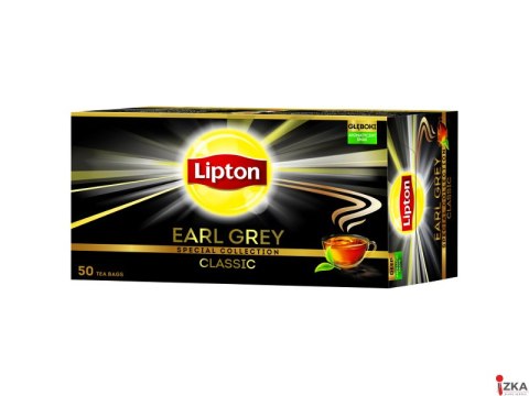 Herbata LIPTON EARL GREY 50 torebek czarna Herbata LIPTON EARL GREY 50 torebek czarna