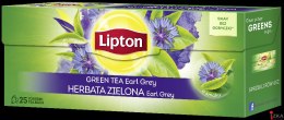 Herbata LIPTON EARL GREY GREEN 25t zielona