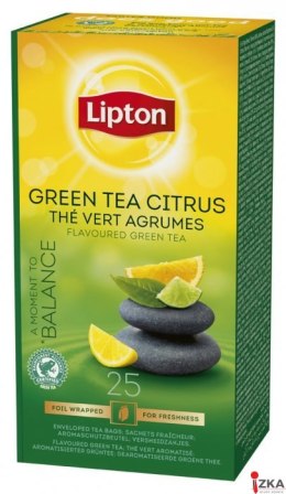 Herbata LIPTON BALANCE Green Tea Citrus (25 kopert fol.)