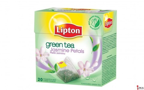 Herbata LIPTON PIRAMID GREEN TEA JAŚMIN 20t zielona