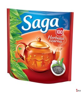 Herbata SAGA ekspresowa 100 torebek