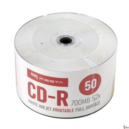 Płyta FIESTA CD-R 700MB (50) PRINTABLE do nadruku 52x spindel 43718