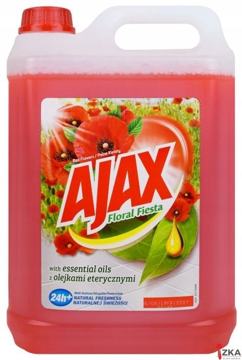 AJAX Płyn do czyszczenia uniwersalny 5l Czerwony Polne kwiaty 709383 AJAX Płyn do czyszczenia uniwersalny 5l Czerwony Polne kwiaty 709383