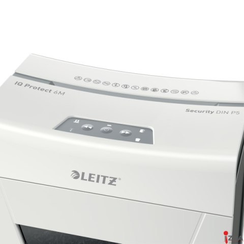 Niszczarka Leitz IQ Protect 10 P5, 10 kartek, 18 l kosz 80950000 Niszczarka Leitz IQ Protect 10 P5, 10 kartek, 18 l kosz 80950000