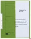 Skoroszyt kartonowy ELBA 1/2 A4, hakowy, zielony, 100551893