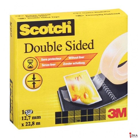 Taśma biurowa, dwustronna SCOTCH (665), 12mm, 22,8m, 3M-70007027314 Taśma biurowa, dwustronna SCOTCH (665), 12mm, 22,8m, 3M-70007027314