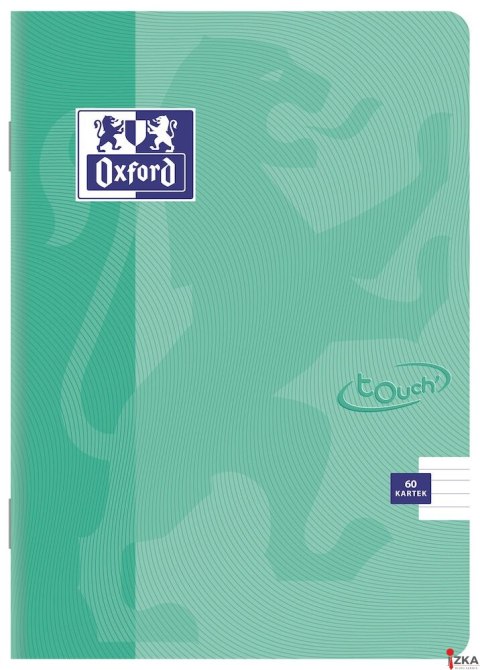 Zeszyt linia z marginesem Touch A5 60 kartek, OXFORD 400123214