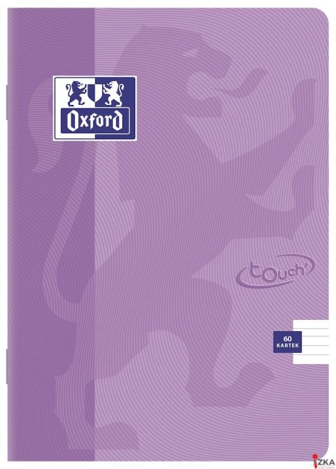 Zeszyt linia z marginesem Touch A5 60 kartek, OXFORD 400123214