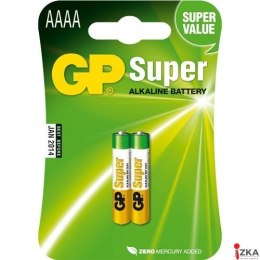 Bateria alkaliczna GP Super AAAA / LR8D425 1.5V GPPCA025A015