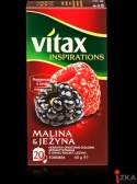 Herbata VITAX INSPIRATIONS MALINA&JEŻYNA 20t*2g zawieszka