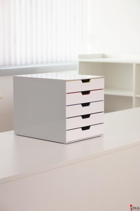 Pojemnik VARICOLOR z 5 kolorowymi szufladkami DURABLE 762527