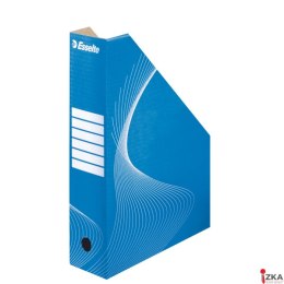 Pojemnik kartonowy na czasopisma 80mm niebieski ESSELTE 10025