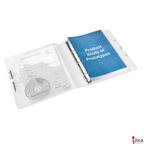 Segregator ofertowy A4 4DR/30mm różowy LEITZ WOW 42400023