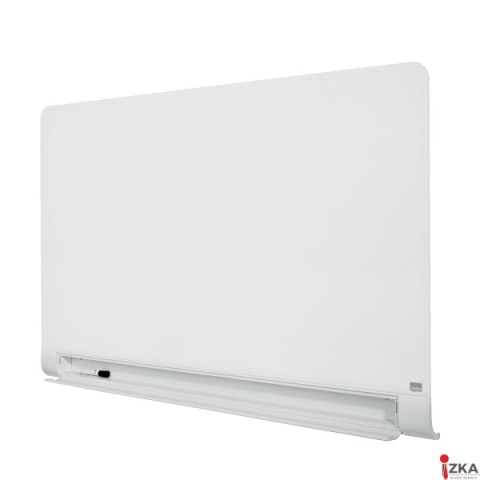 Szklana tablica Nobo Impression Pro z zaokrąglonymi rogami 1260x710mm, lśniąca biel