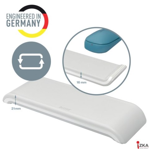 Podkładka pod nadgarstek Leitz Ergo Cosy, jasno szara 64830085 Podkładka pod nadgarstek Leitz Ergo Cosy, jasno szara 64830085