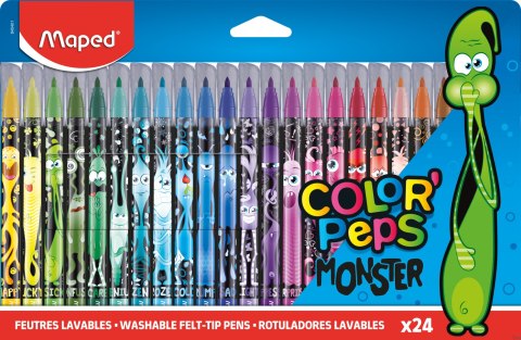 Flamastry COLORPEPS MONSTER 845401 Maped 24kolory